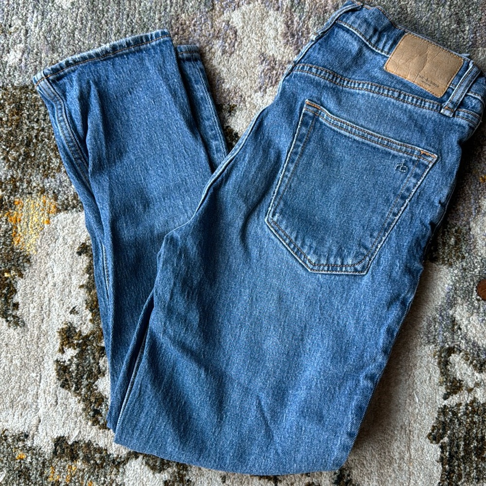 Rag & Bone Wren High-Rise Slim Straight